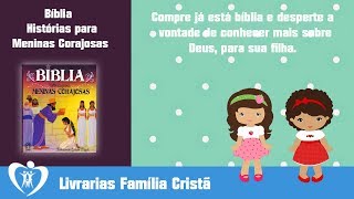 Bíblia História Para Meninas Corajosas Brochura