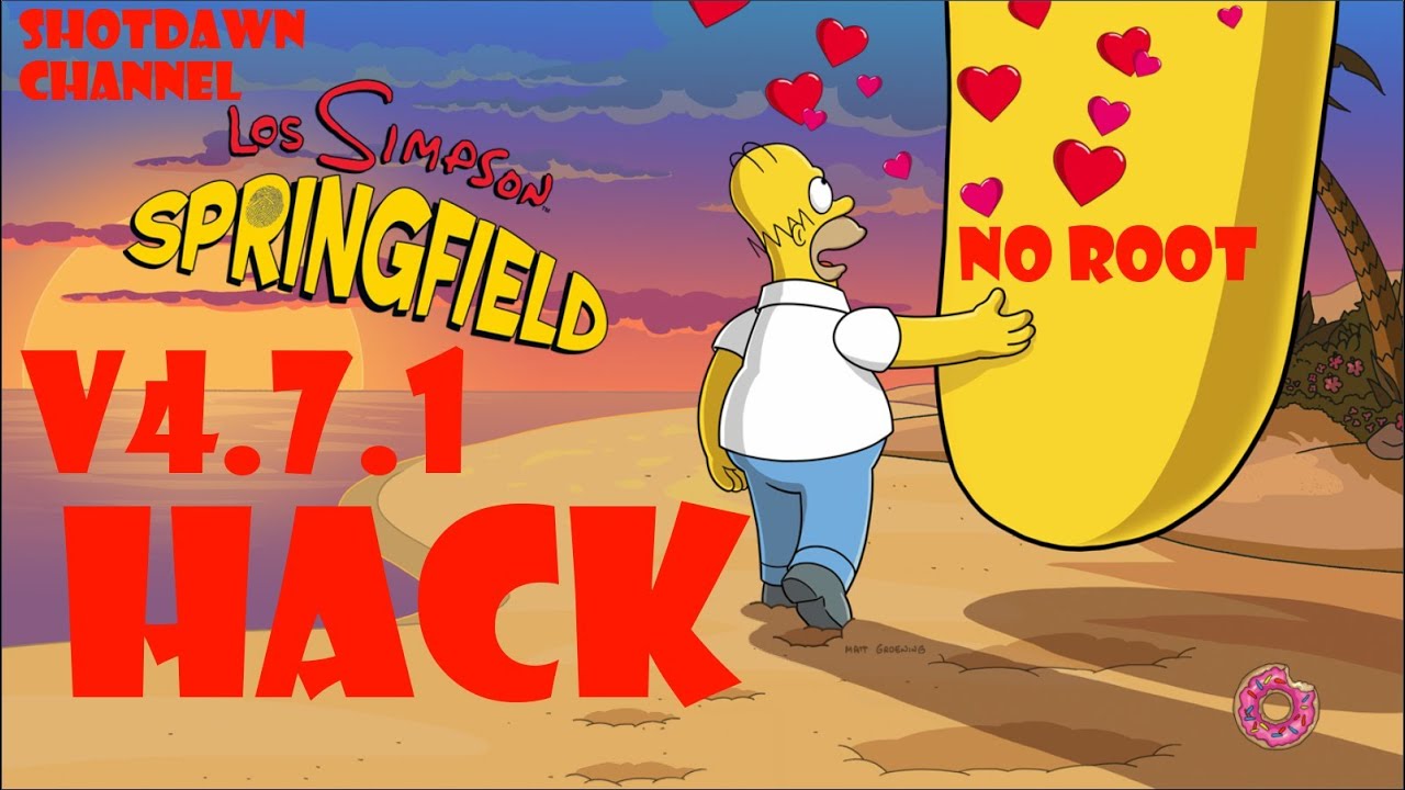 [Reload] Los Simpsons Springfield Valentine's Day Hack | Rosquillas ...