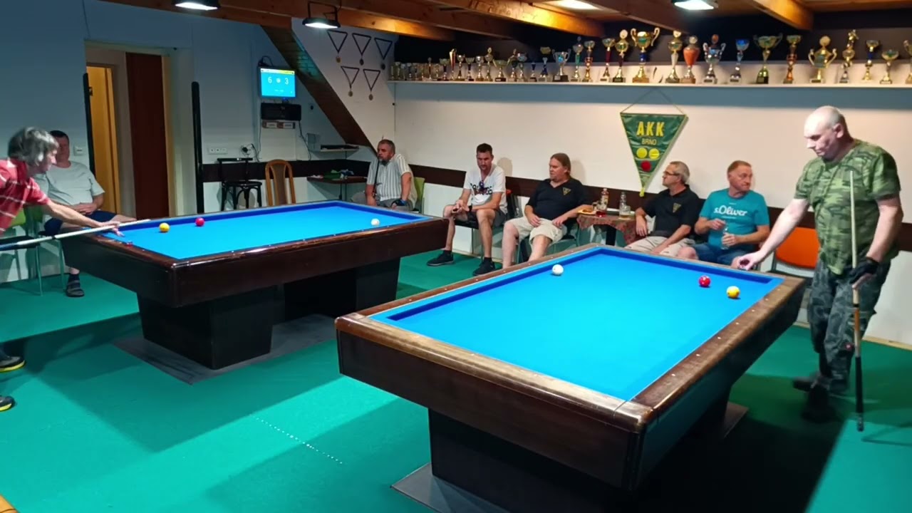 Milan Ráček vs. Tomáš Svoboda + David Klíma vs. Martin Tunkr, semifinále, Brno 2025.