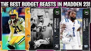 THE BEST BUDGET BEAST CARDS YOU NEED IN MADDEN 23! | MADDEN 23 ULTIMATE TEAM