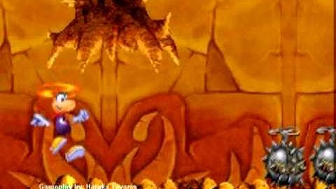 Rayman 3 (GBA) - Magmacosm - Mega Havoc 3