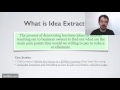 What is idea extraction