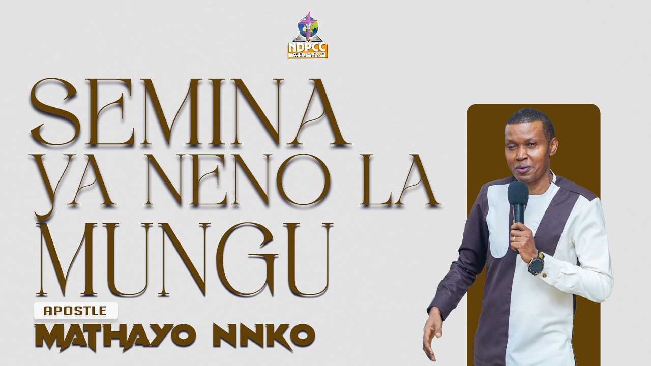 DAY O1 MAOMBI KAMA IBADA KWA MUNGU | APOSTLE MATHAYO NNKO