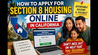 How to apply for Section 8 housing online in California