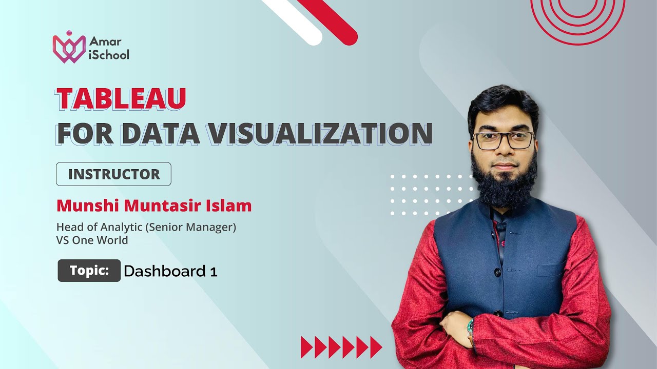Tableau for data visualization dashboard 1 youtube