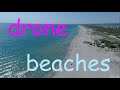 The beaches of Western Crimea from a drone.