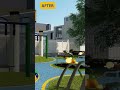 Playground Transformation: Before &amp; After | Stunning Outdoor Makeover #playgrounddesign #blender3d