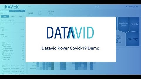 Datavid Rover Covid 19 Demo: See LLMs & knowledge graphs in action