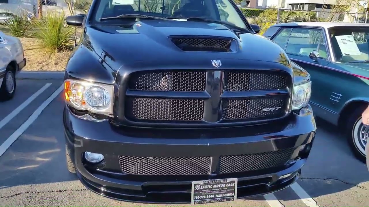 2005 Dodge Ram SRT 10 Viper Truck 500hp 66,000 Miles SOLD $31,500 Auction 1 of 1,314 Black Quad Cab