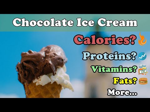 Video: Berapa banyak kalori dalam es krim choc?