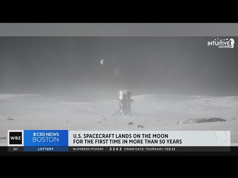 Private owned U.S. spacecraft lands on moon for first time in over 50 years