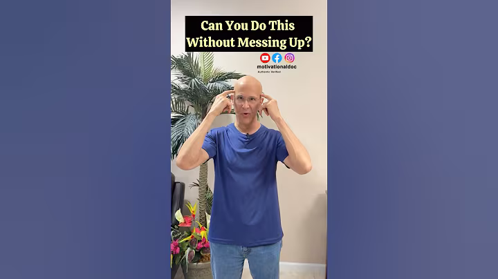 실수 없이 이걸 할 수 있을까요? #drmandell #건강 #뇌 #치유