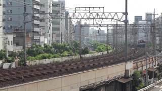 臨貨8866レ EF64 1037号機+車輪コキ+空コキ3 通過