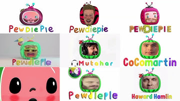 All Pewdiepie Cocomelon All Intro Meme (Preview 2  Effects) Inverted + Reversed In G Major