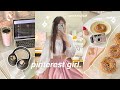 How to romanticize your life vlog  pinterest outfits desk organization aesthetic food grwm