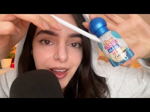 ASMR Can I make u fall asleep in under 27 mins? ✨ Tingly tracing, ur face is plastic, mouth sounds