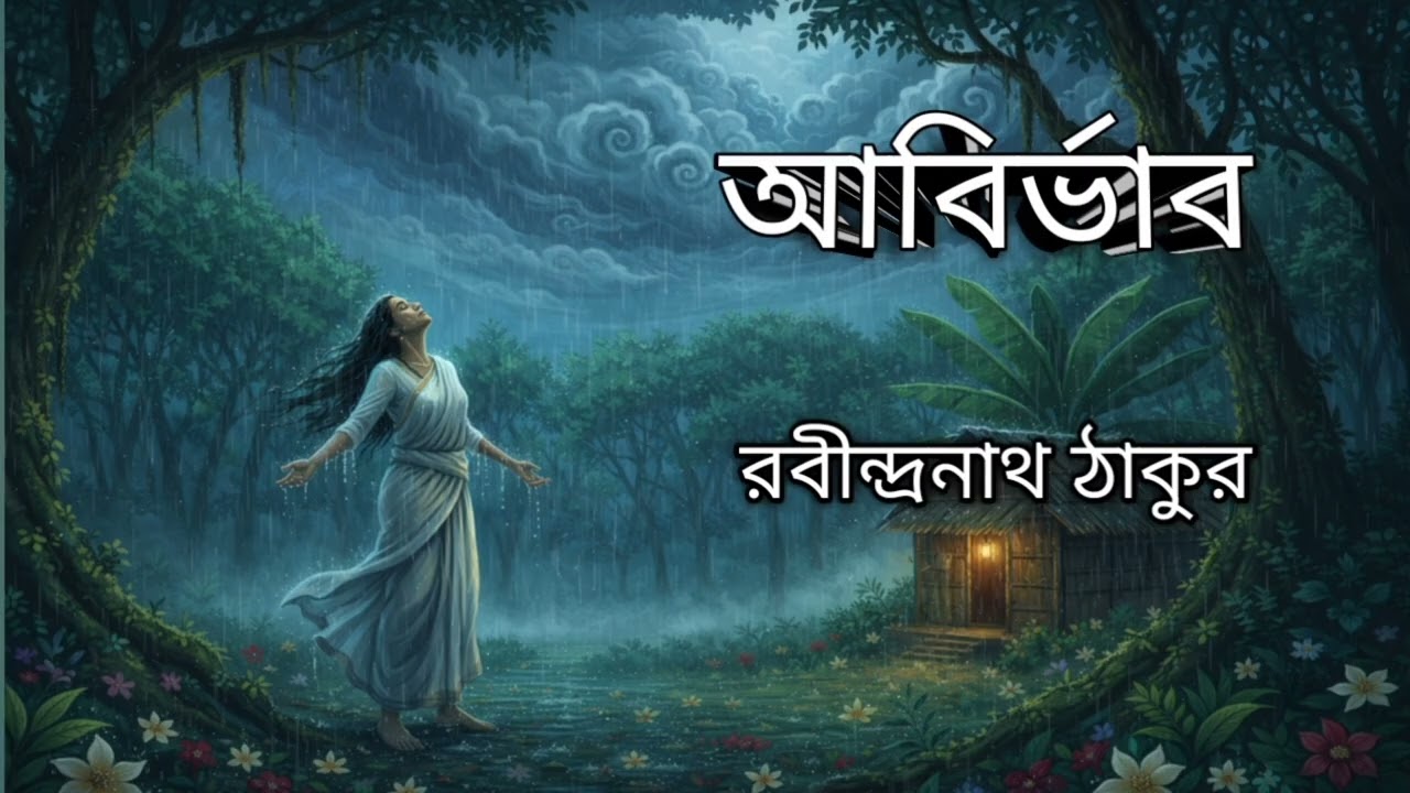 আবির্ভাব।। রবীন্দ্রনাথ ঠাকুর।। কবিতা মঞ্জুরী।। বাংলা কবিতা।।