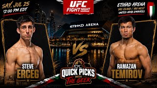 Steve Erceg vs Ramazan Temirov [Highlights] | Quick Picks With The Geek 