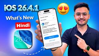 iOS 26.4.1 Released🔥 New Features, Battery (HINDI) | ios 26.4.1 features update review | ios 26.4.1 screenshot 2