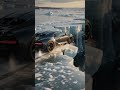 🚗💥 BUGATTI'S MOST DANGEROUS ICE JUMP! 😱❄️#cartoonshorts #cartoonvideo #cartoon