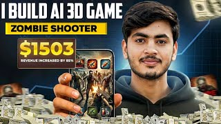 I Built a 3D Zombie Shooter Game Using AI (Made $1500+) screenshot 2