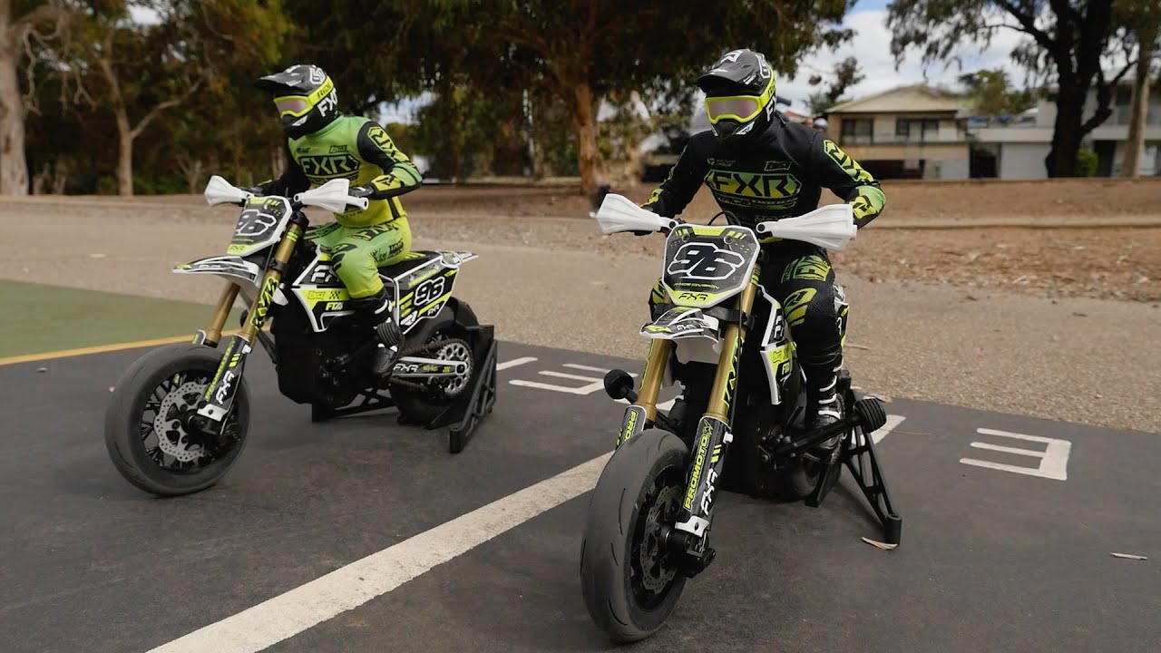 The NEW Losi Promoto-SM in Action: RC Bike Test Drive!