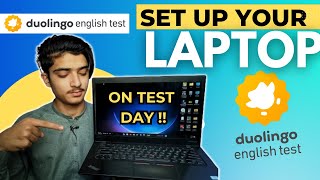 How to set up your laptop for Duolingo English test on test day