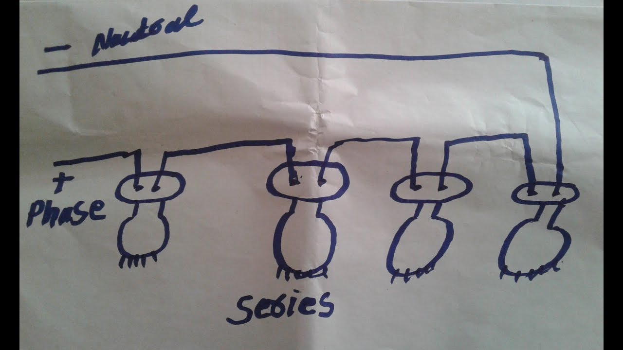 series and parallel circuits diagram in urdu & hindi YouTube