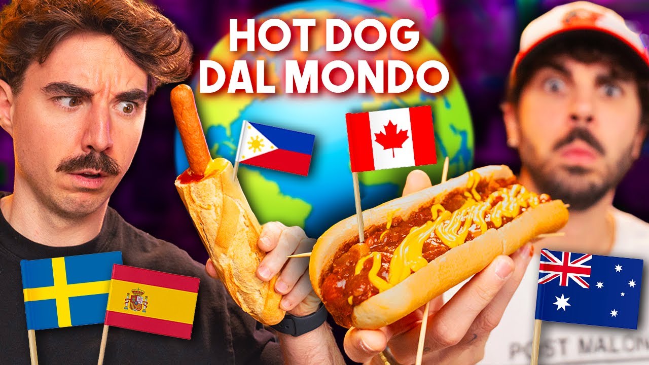 HOT DOG dal MONDO! - Indovina il Paese di provenienza!