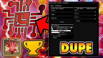 [🧑‍🚒🔥GODLY] Anime Last Stand GUI / HACK & SCRIPT | ROLLBACK & DUPE SCRIPT MACRO AUTOFARM NEW OP