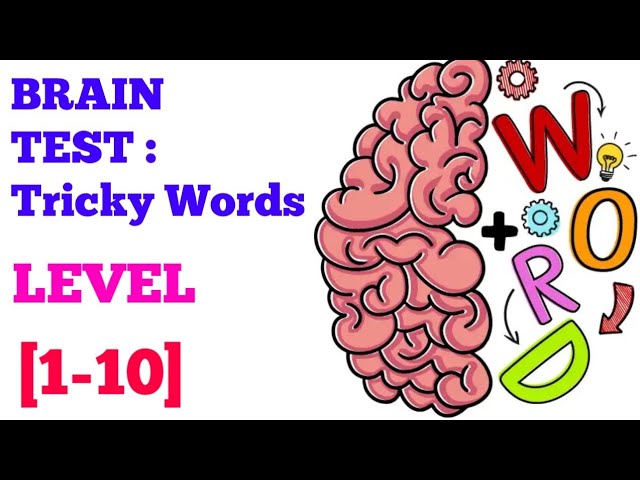 Brain Test Tricky Words Level 9 Answer