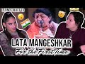 Latinos react to Lata Mangeshkar for the FIRST TIME "Lag Ja Gale" Live😲🤯