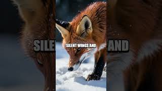 Night Clash: Snowy Owl vs Red Fox