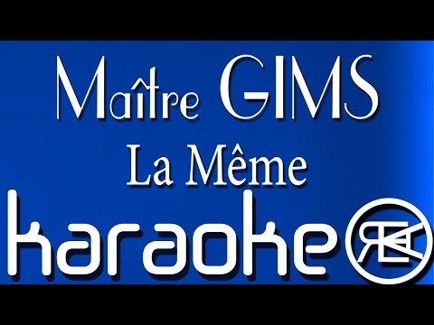 maître-gims---la-même-|-karaoké-paroles,-instru-(ft.-vianney)