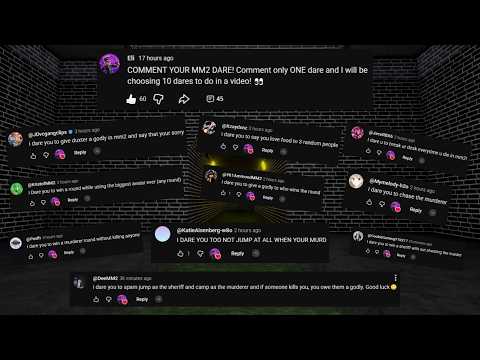 Can I Complete YOUR MM2 Dares?