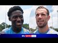 "England can win the World Cup" | Kobbie Mainoo & Jordan Henderson react to first training session