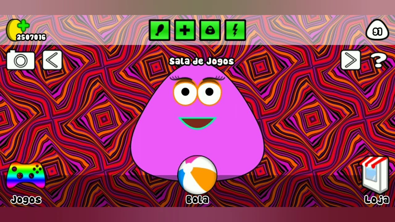 Pou Gameplay  jogar POU no sábado #13 