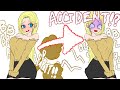 Girl farts and pantypoop accident during talking!?【anime】