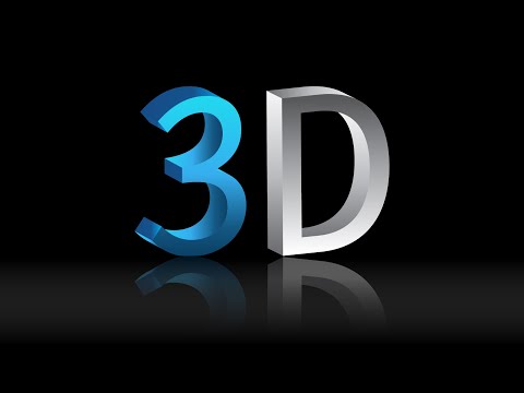 How to create 3D text with shadows in illustrator cc | How to apply 3d effects on text