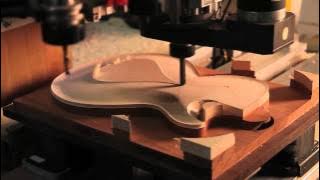 DBZ Guitars - Bolero - CNC Time Lapse