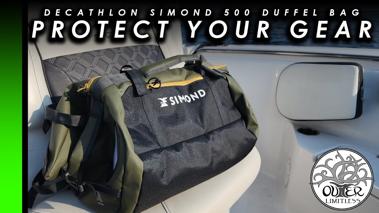 Protect Your Gear: Decathlon Simond 500 Extend Duffel Bag | Expand 40-60L