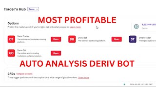 Auto Analysis Deriv Bot