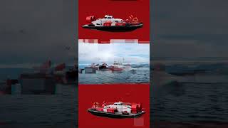 Nous, on avance un quart de mille nautique à la fois. 💨