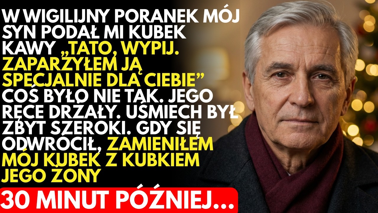 W Boże Narodzenie syn powiedział: «WYPIJ tę wyjątkową kawę, którą zrobiłem». ZAMIENIŁEM filiżanki i…