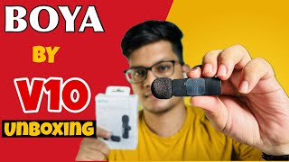 Boya By V10 Wireless Mic With iPhone 15 ₹2685/- Unboxing..!