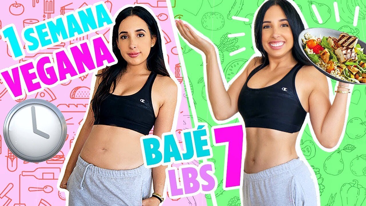 VEGANA POR UNA SEMANA 🍆 - BAJÉ 7 LIBRAS!! Y SE ME QUEMA LA CASA 🔥😱| Mariale
