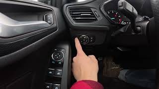 How To Enable Or Disable Fog Lights In Ford Focus Iv  2018  Now 