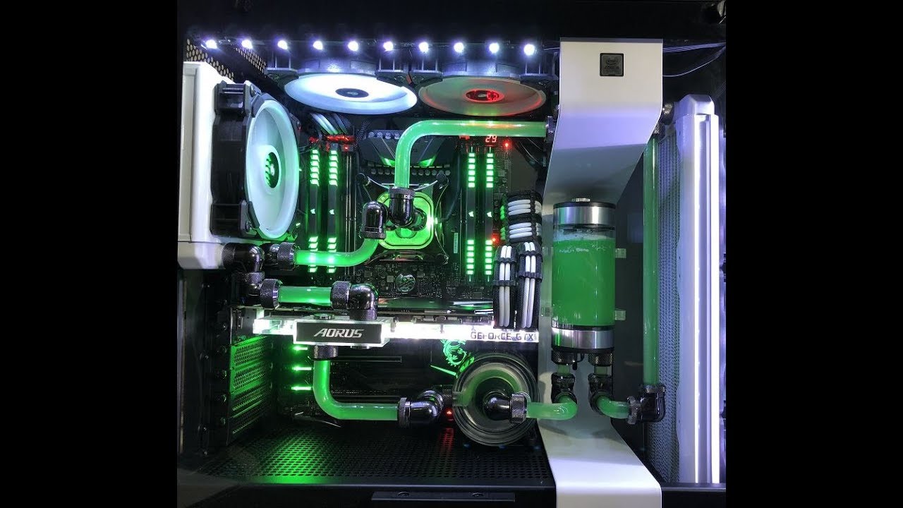 Liquid Cooled Pc >> $5800 i9 7900x Watercooling PC Build - GTX 1080 TI - NZXT ... Liquid Cooled Pc >> $5800 i9 7900x Watercooling PC Build - GTX 1080 TI - NZXT ...