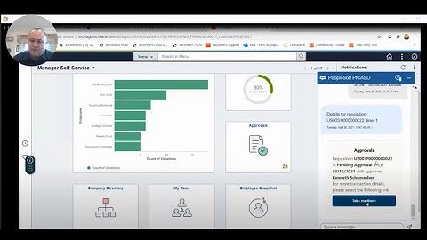 Demo: PeopleSoft Intelligent Chat Assistant from Oracle (PICASO)