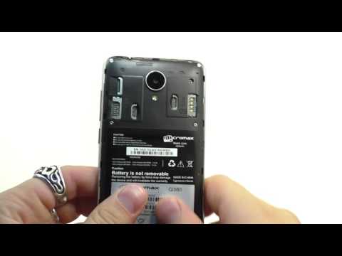 Видео обзор смартфона Micromax Canvas Q380 Spark 8 Гб черный